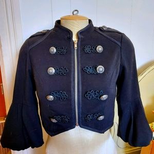 Cropped Band Jacket